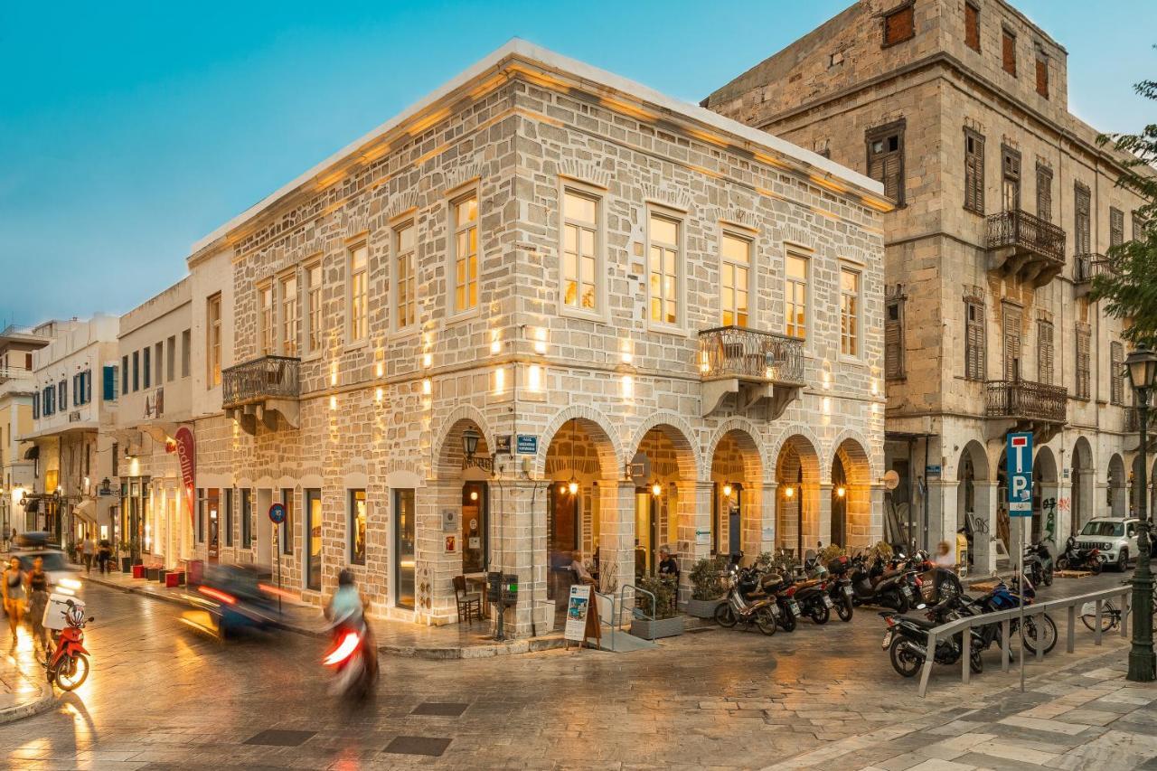 Syros Soul Luxury Suites Ermoupoli Ngoại thất bức ảnh