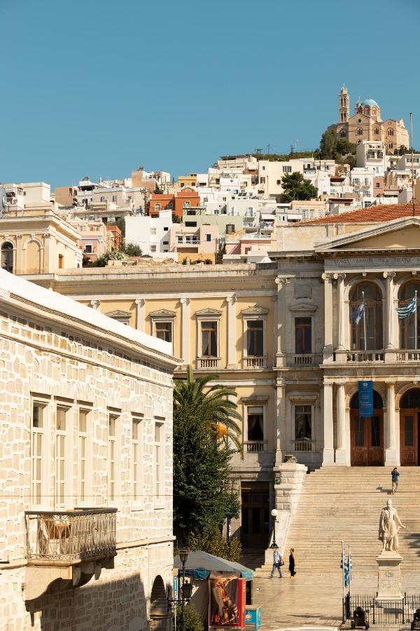 Syros Soul Luxury Suites Ermoupoli Ngoại thất bức ảnh
